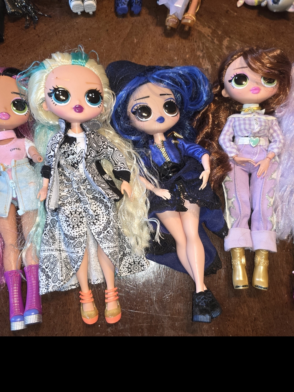 Fashion Doll with Blue and Blonde Hair - Kids Toys